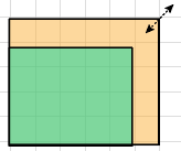 Illustration of how to Scale an object using the Bounding Box controls.